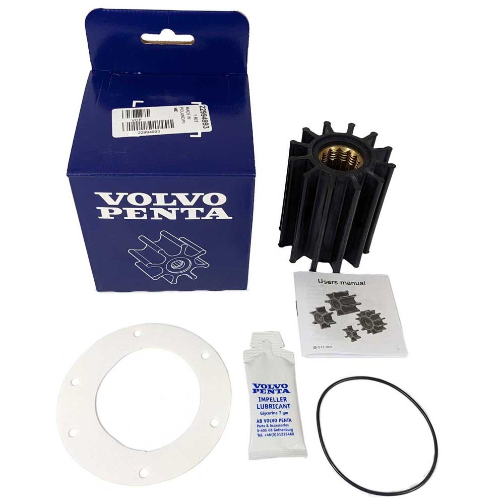 Volvo Penta impeller kit with O-ring and service components
