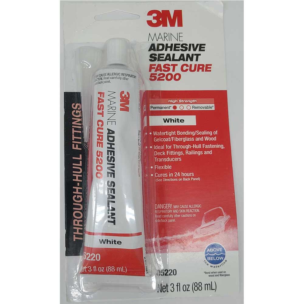 Sealant Marine Grade 3M White 5200 Fast Cure