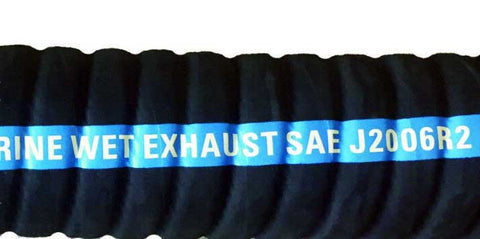 HOSE EXHAUST HOSE CORRUGATED WITH WIRE 5 INCH I.D.  116-252-5004-1