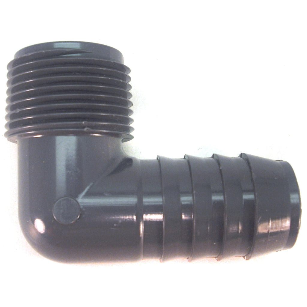 Hose Barb 1 Inch 90 Degree For Strainers