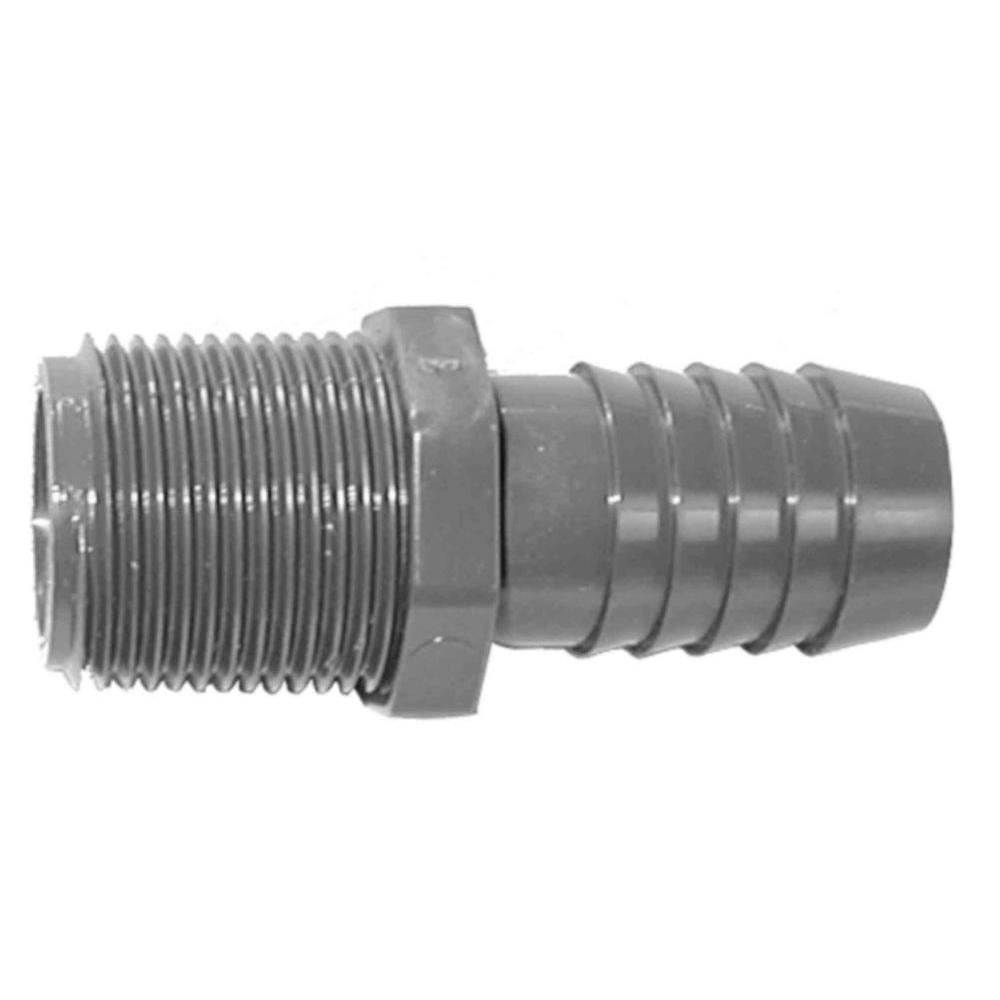 Hose Barb  1-1/4 Inch Straight For Strainers