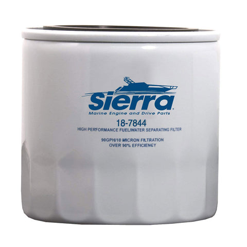 Fuel Filter Spin On 3-3/4 Inch High Sierra 18-7844 21 Micron Short Filter