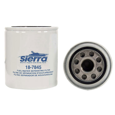 Fuel Filter Spin On 4-1/4 Inch High Replaces PCM 22687 Sierra 18-7845 Long Filter