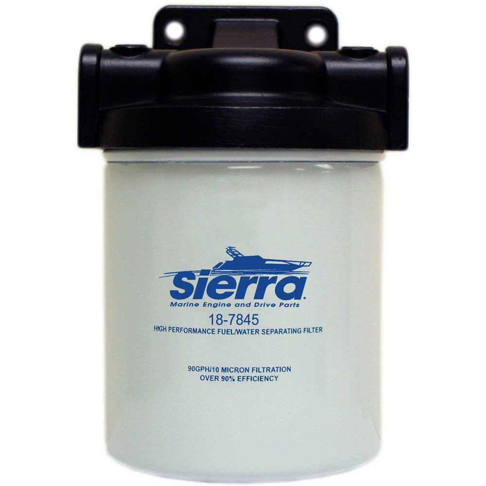 FUEL WATER SEPARATOR KIT 21 MICRON COMPLETE WITH SPIN ON FILTER SIERRA 18-7852-1