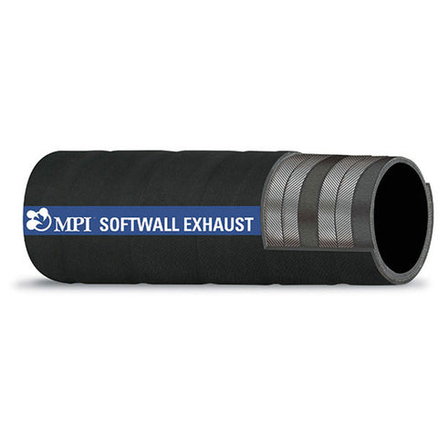 Hose Exhaust Hose Softwall Smooth Side No Wire 4 Inch I.D. Shield's® Flex 116-200-4004-1
