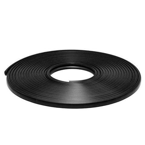 RUB RAIL INSERT 3/4" X 50 FEET BLACK FLEXIBLE BY TACO V12-4155BKA50-1