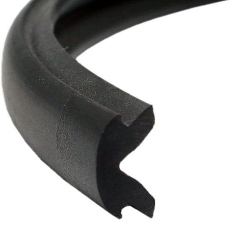 RUB RAIL INSERT 3/4" X 50 FEET BLACK FLEXIBLE BY TACO V12-4155BKA50-1
