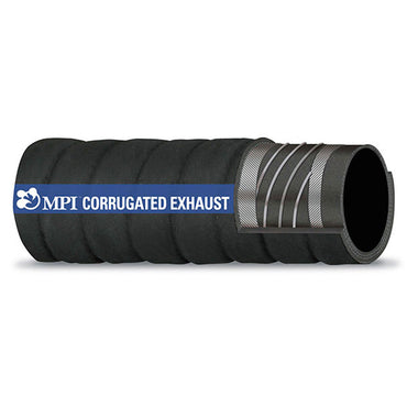 Hose Exhaust Hose Corrugated With Wire 3-1/2 Inch I.D. Shield's® 252-3120