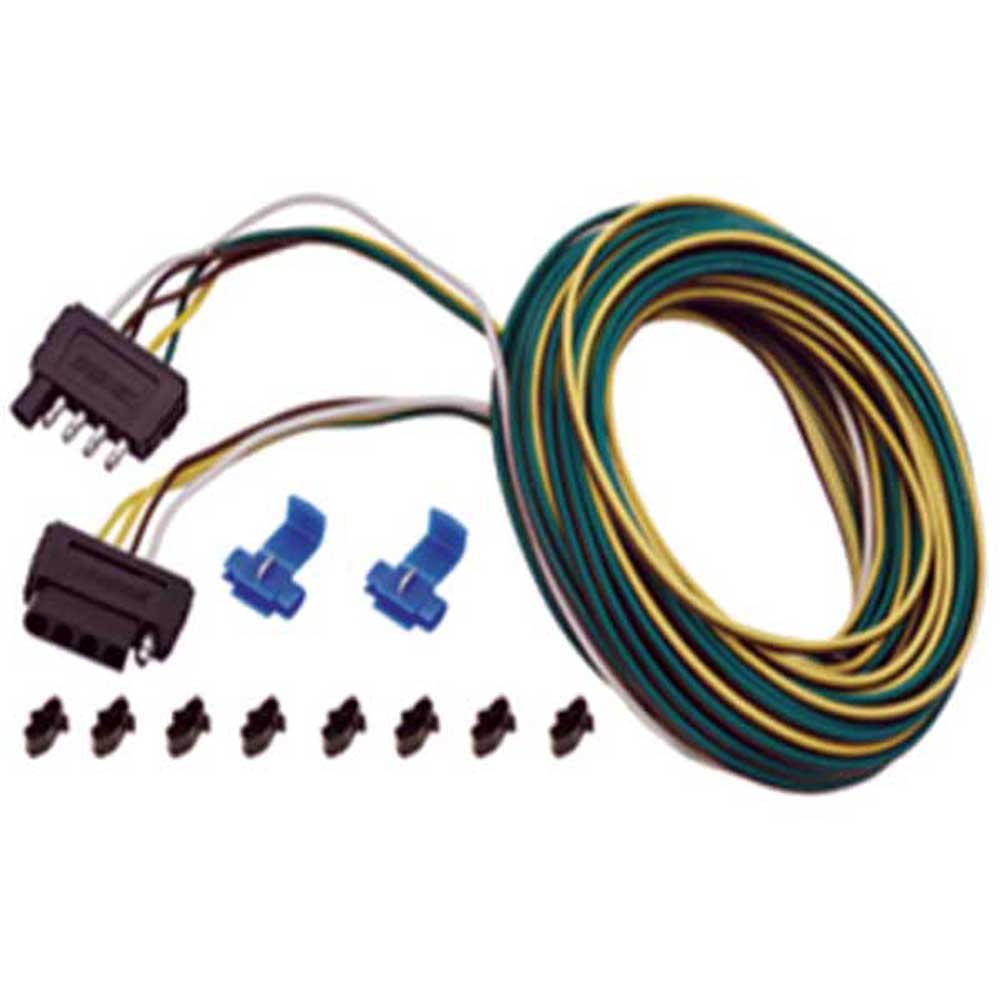 Wire Kit 5 Way Wishbone Trailer Wiring Kit 25' by Wesbar