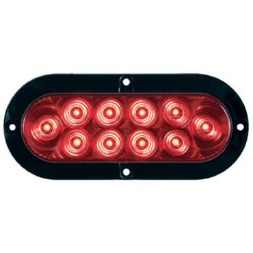 Light Oval LED 6" Sealed Light 3 Function Stop-Turn-Tail Light