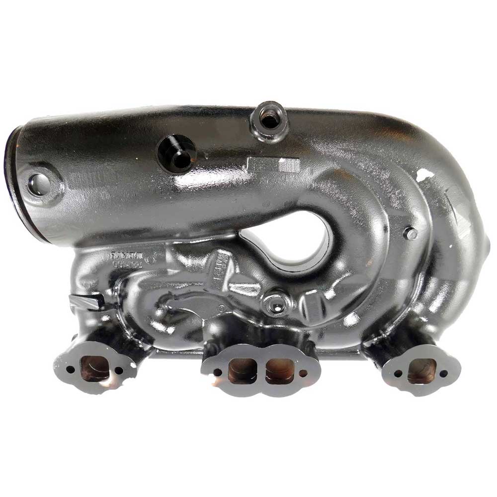 OEM Indmar one piece exhaust manifold with catalyst exhaust element for Vortec 5.7L Monsoon & 6.2L Hammerhead marine engines.