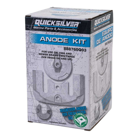 Bravo II & III Magnesium Anode Kit Quicksilver® 97-888760Q03