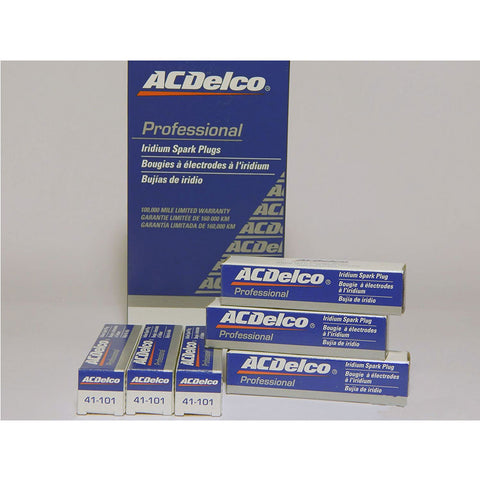 Spark Plug Set AC Delco Iridium AC-41-101 Set Of 8 AC Delco Brand ACD-41-101 Replaces PCM RP030010