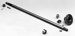 1-1/8" X 4" A.R.E Inboard Shaft System and Coupler <b>With 7/16" Bolt Holes</b> Hurth Ski Vee