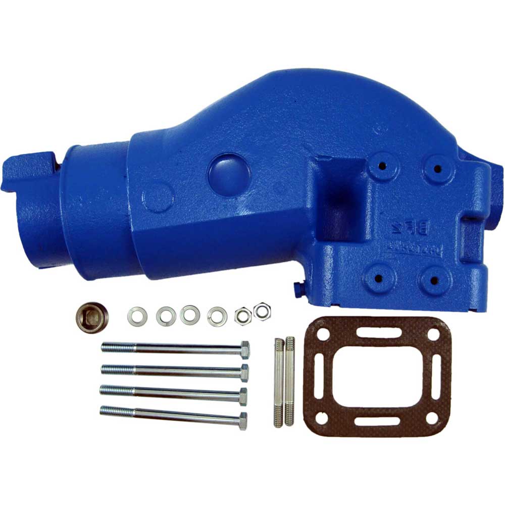 Barr Exhaust Riser Exhaust Riser Crusader 4 Inch Standard Barr Marine CR-20-98126
