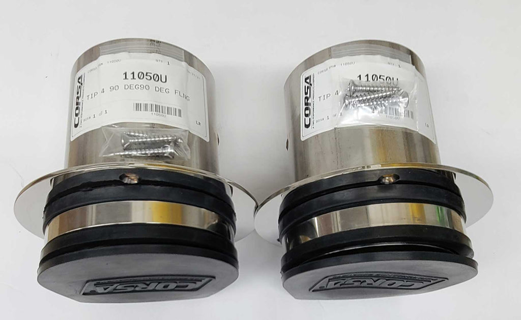 4 Inch. Exhaust Tips With Flapper Corsa® Performance 11050