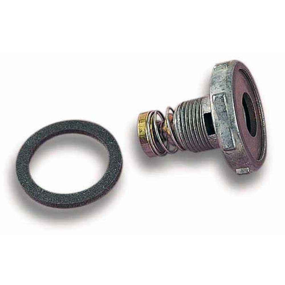 Holley 125-55 Single-Stage Standard Flow Power Valve - 5.5" Hg Opening, With Gasket