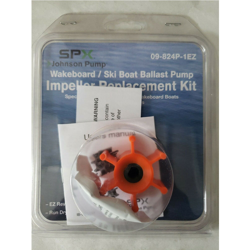 Impeller Kit For 6 Blade Johnston Ballast Pumps With O-Ring And Lube Pack