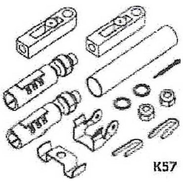 Nut Adapter For OMC Adaptor Kit for Outboards OEM UFLEX-K57