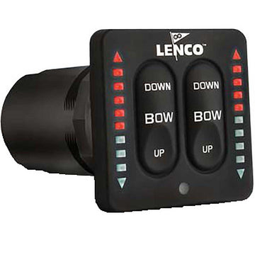 Integrated Trim Tab Switch Kit with LED Indicator Lights Lenco Marine 15170-001