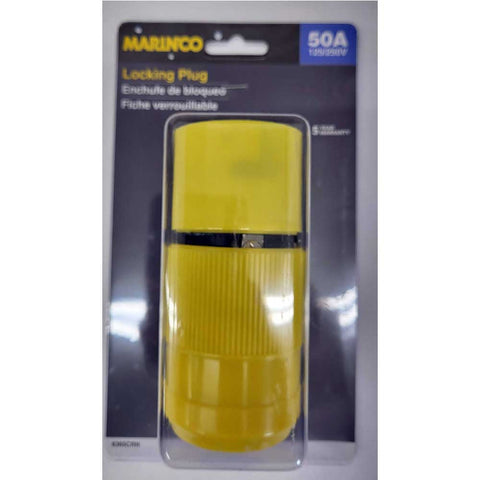 50 Amp 125/250 Volt Male Plug Male Locking Plug For The Dock Side End of 50A - 125-250 V Shore Cords