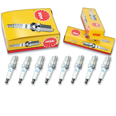 Spark Plug Set GM Standard Engines 5.7L - 454 NGK-4323 Set Of 8 Plugs NGK BR6FS