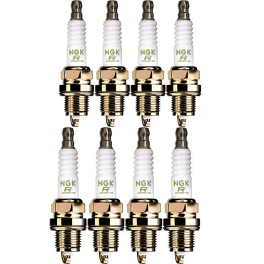 Spark Plug Set 305 - 350 - 454 NGK-YR5 V-Power 7052 Set Of 8 Plugs Replaces PCM RP030003