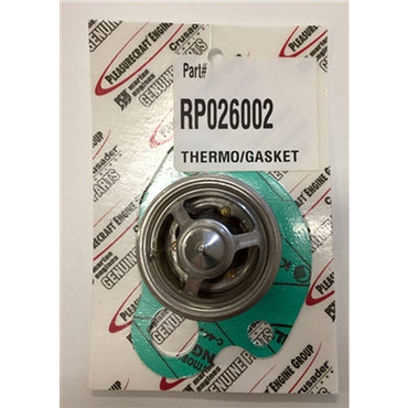 Thermostat With Gasket 160 Degree PCM Ford Raw Water Cooled PCM Brand RP026002