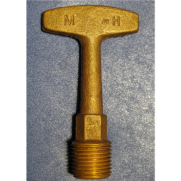 Drain Plug 1/2 Inch NPT T-Handle Bronze Garboard