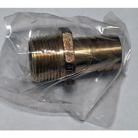 Hose Barb 1 Inch Straight Brass For Marine Hardware 1" Strainers OEM Marine Hardware