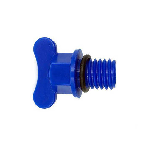 Drain Plug Blue PCM Crusader Petcock - OEM# R069078