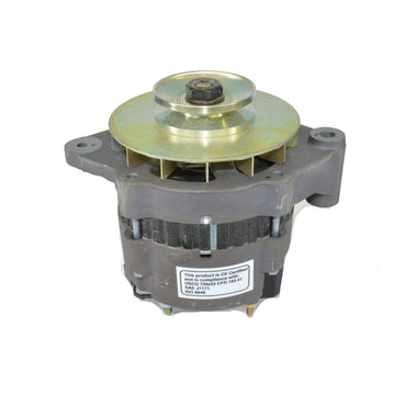 Alternator 55 Amp Internal Regulator GM Yellow Lead PCM And Indmar 1/2" V-Belt Pulley OEM