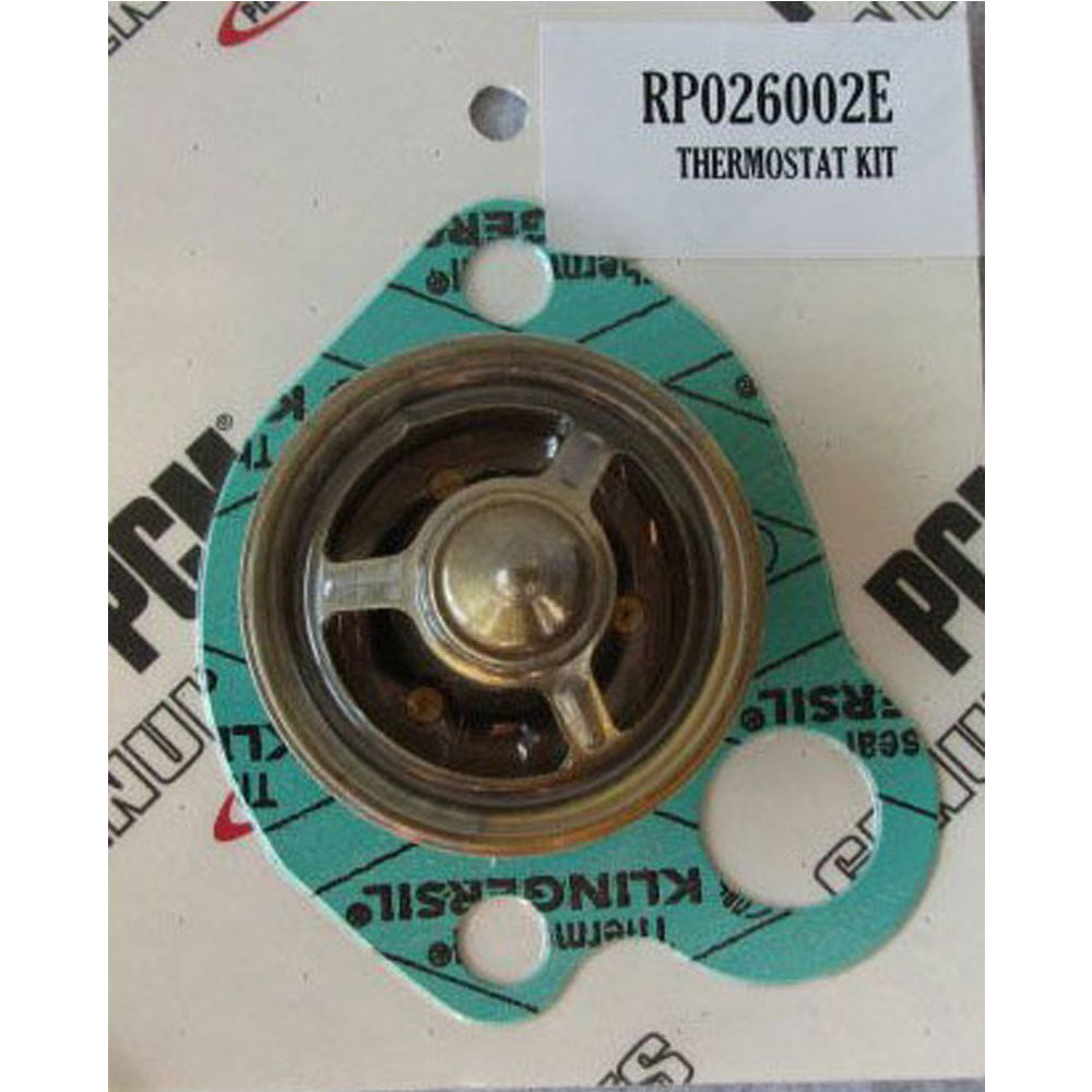 Thermostat 143 Degree PCM Ford 351-302 Raw Water Cooled With Gasket PCM Brand RP026002E