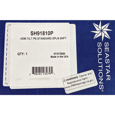 Tilt Sport Help Splined Shaft Teleflex SH91810P