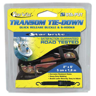Tie Down Strap Premium Transom Tie Down Strap by StarBrite®