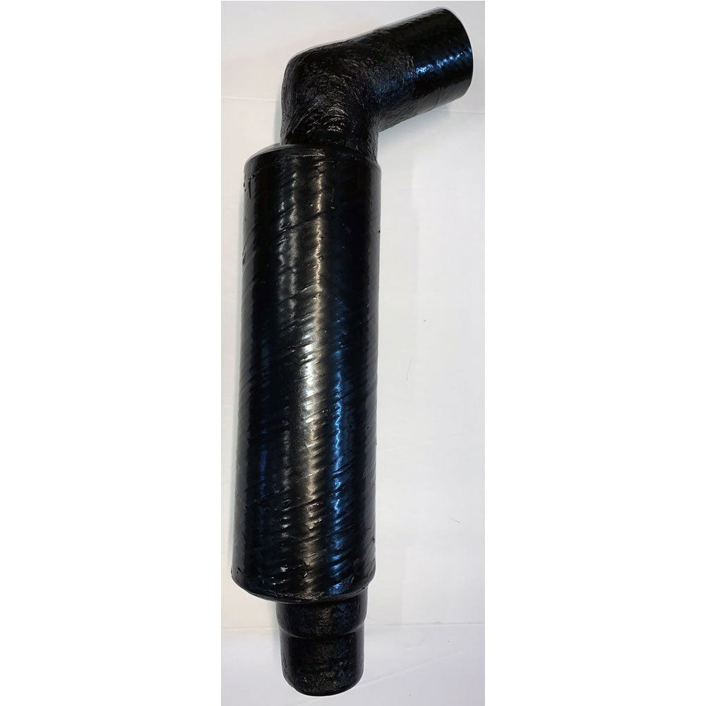 1990-1993 MUFFLER MASTERCRAFT LIFT - 3" INLINE LIFT 60° ANGLE - 3" OUTLET 24"L OEM 252015