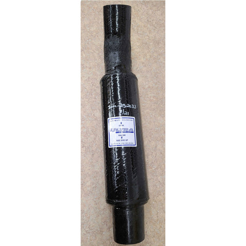 2000-2006 Muffler Mastercraft - 3.5"  Inlet w/40° Angle - 3.5" Outlet - SS19/PS190/205/209 OEM 252033