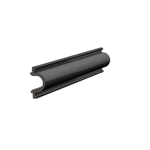 RUB RAIL INSERT 3/4" X 3/8" X 50 FEET BLACK FLEXIBLE BY TACO