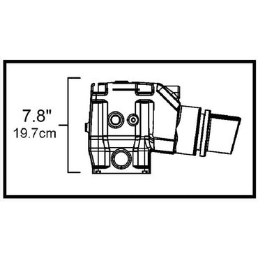 7.8 Inch Exhaust Elbow Riser Volvo Penta 3863061