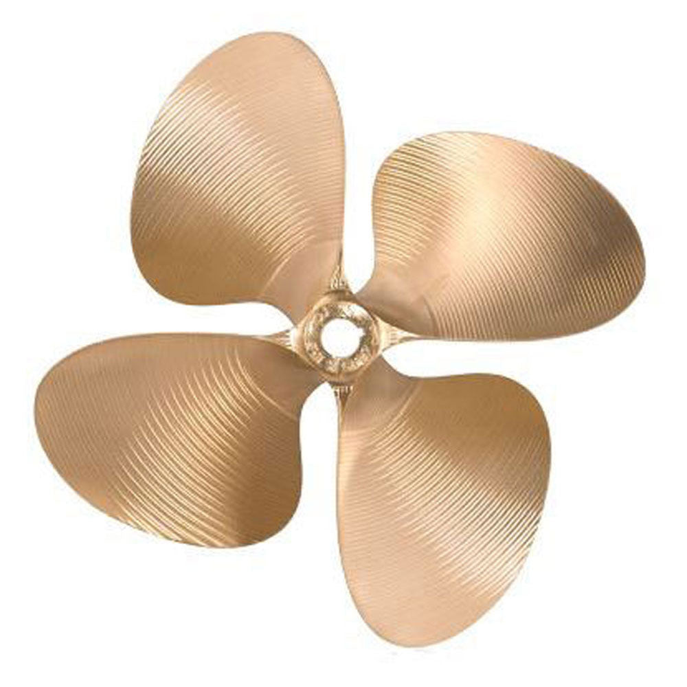# 483 OJ SKIPRO 4 BLADE PROPELLER 1-1/8" BORE RIGHT HAND 13.70 X 19.50 KEYED .110 CUP