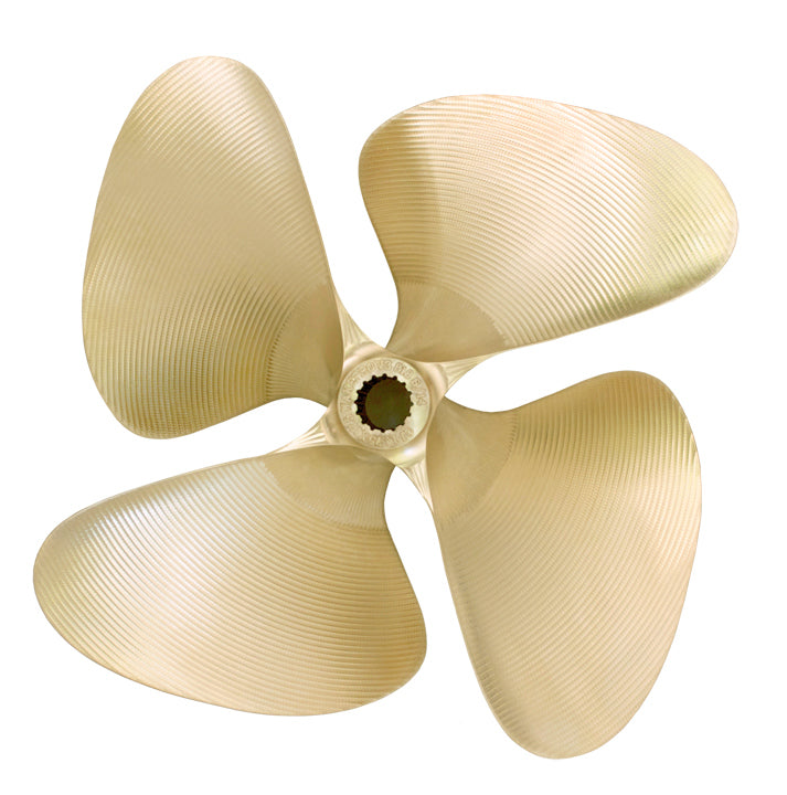 # 452 OJ SKIPRO 4 BLADE PROPELLER SPLINED LEFT HAND 13.70 X 17.00