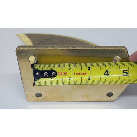 Tracking Fin - Special Turn Fin Flat Base Marine Hardware - TURN1050